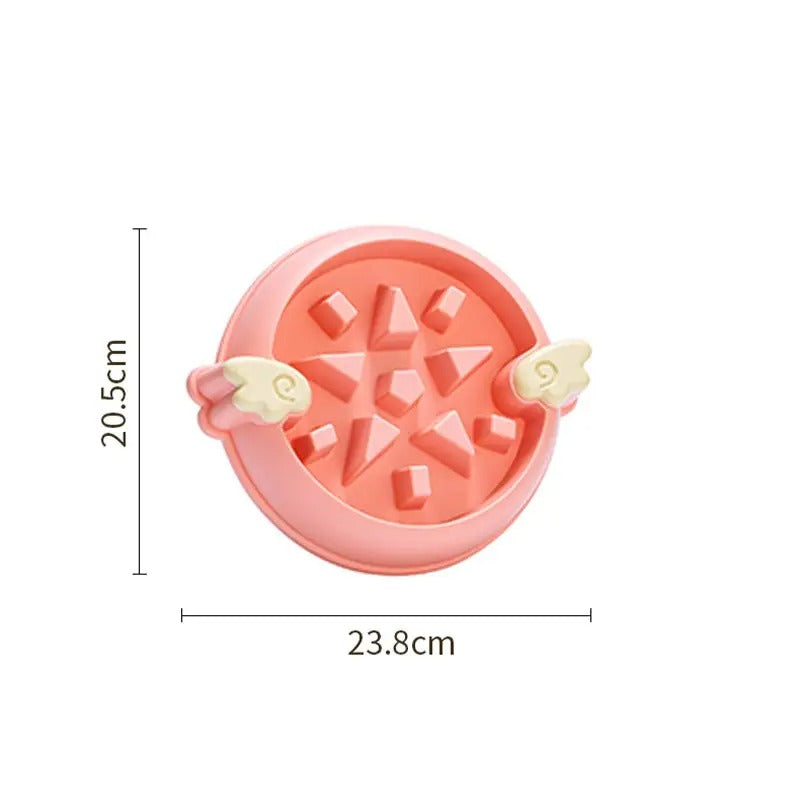 Cute Pet Slow Feeder Bowl, Anti-Choking Dog Bowl_CWMM5201