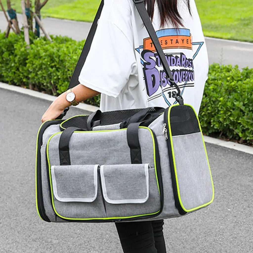 Large capacity expandable pet travel bag_CWMM5991