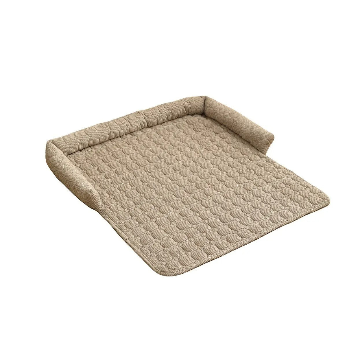 Corduroy Pet Sofa Cushion, Comfortable Dog Cat Bed_CWMM5273