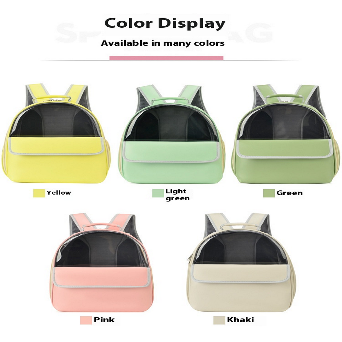 PawGlam Transparent Pet Backpack_CWMM6853