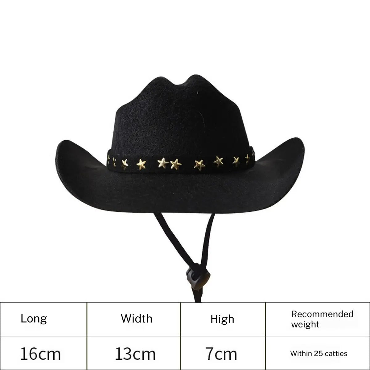 Cowboy Hat for Cats – Stylish Sun Hat for Persian_CWMM7262