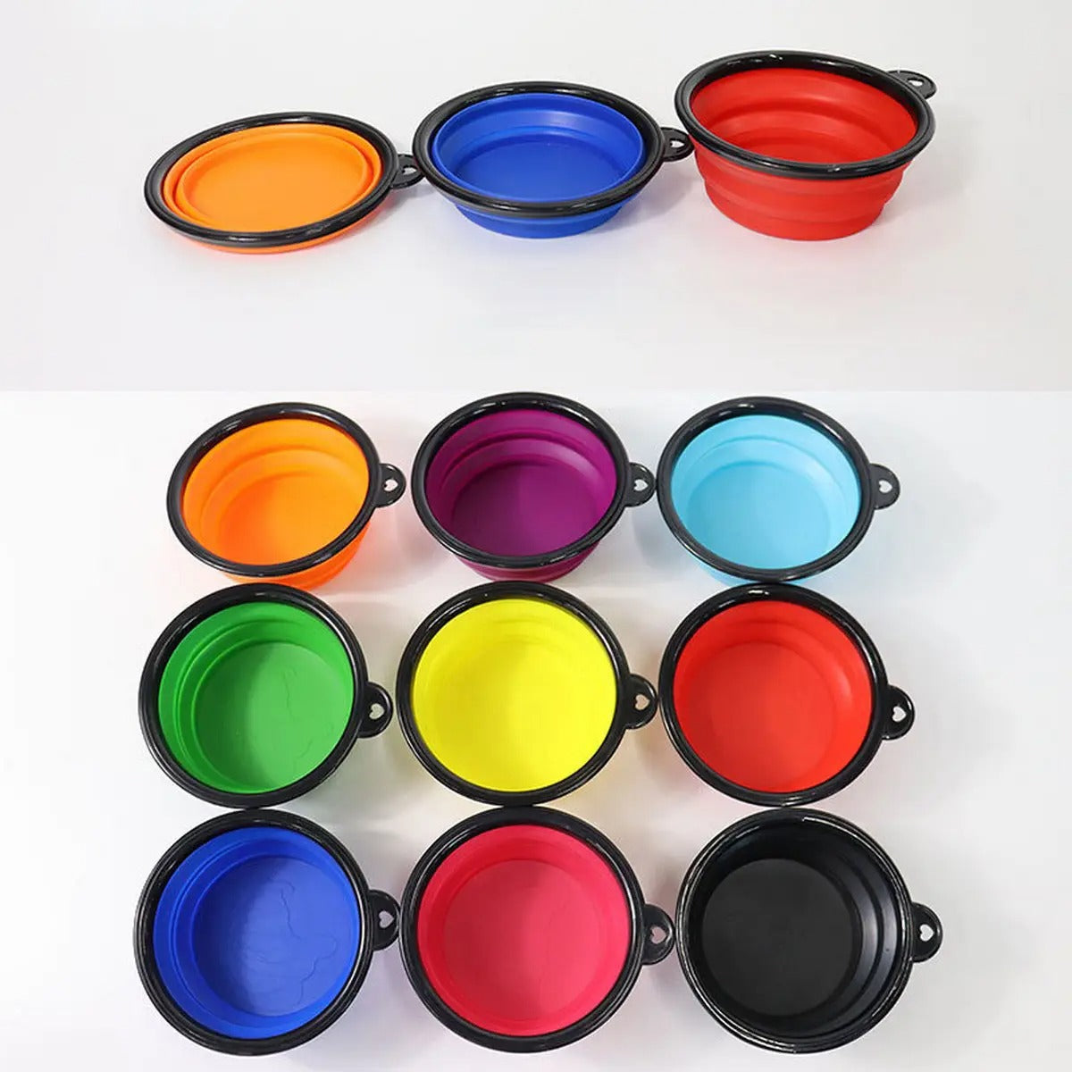 Travel Pet Bowl Collapsible Silicone Dog Feeder_CWMM6527