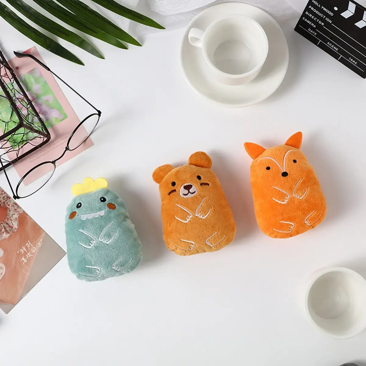 New Cartoon Plush Pet Toy |Durable & Interactive_CWMM5365