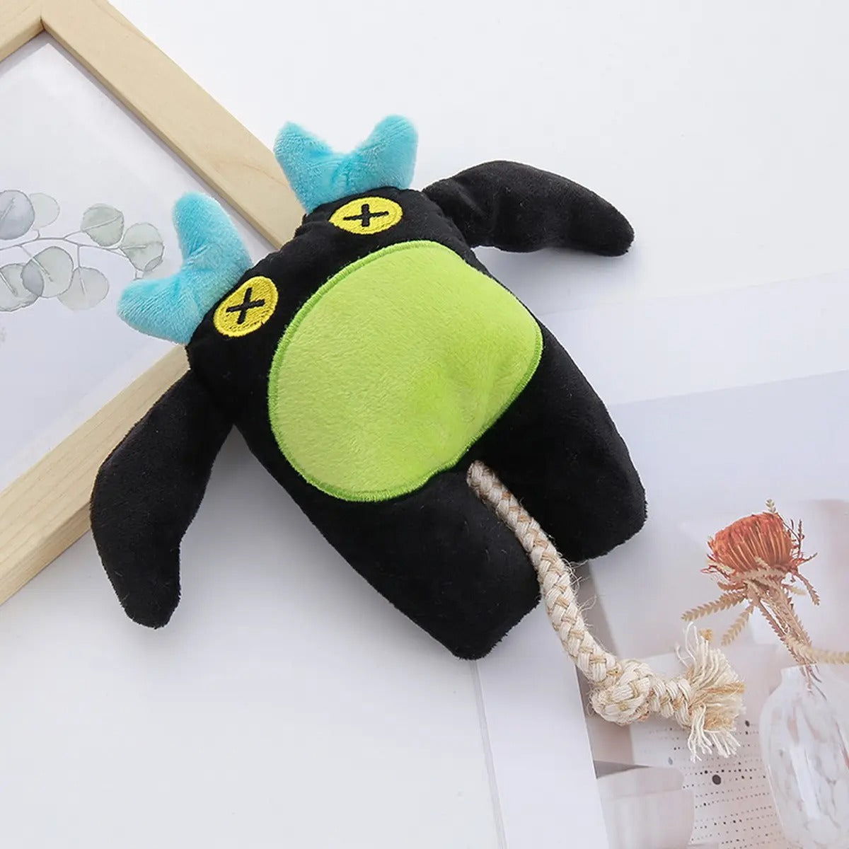 Cotton Rope Octopus Chew Toy for Small Dogs & Cats_CWMM5397