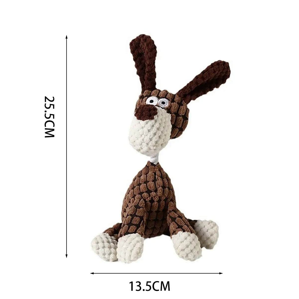 Cute Cartoon Plush Donkey Dog Chew Rope Pet Toy_CWMM5239