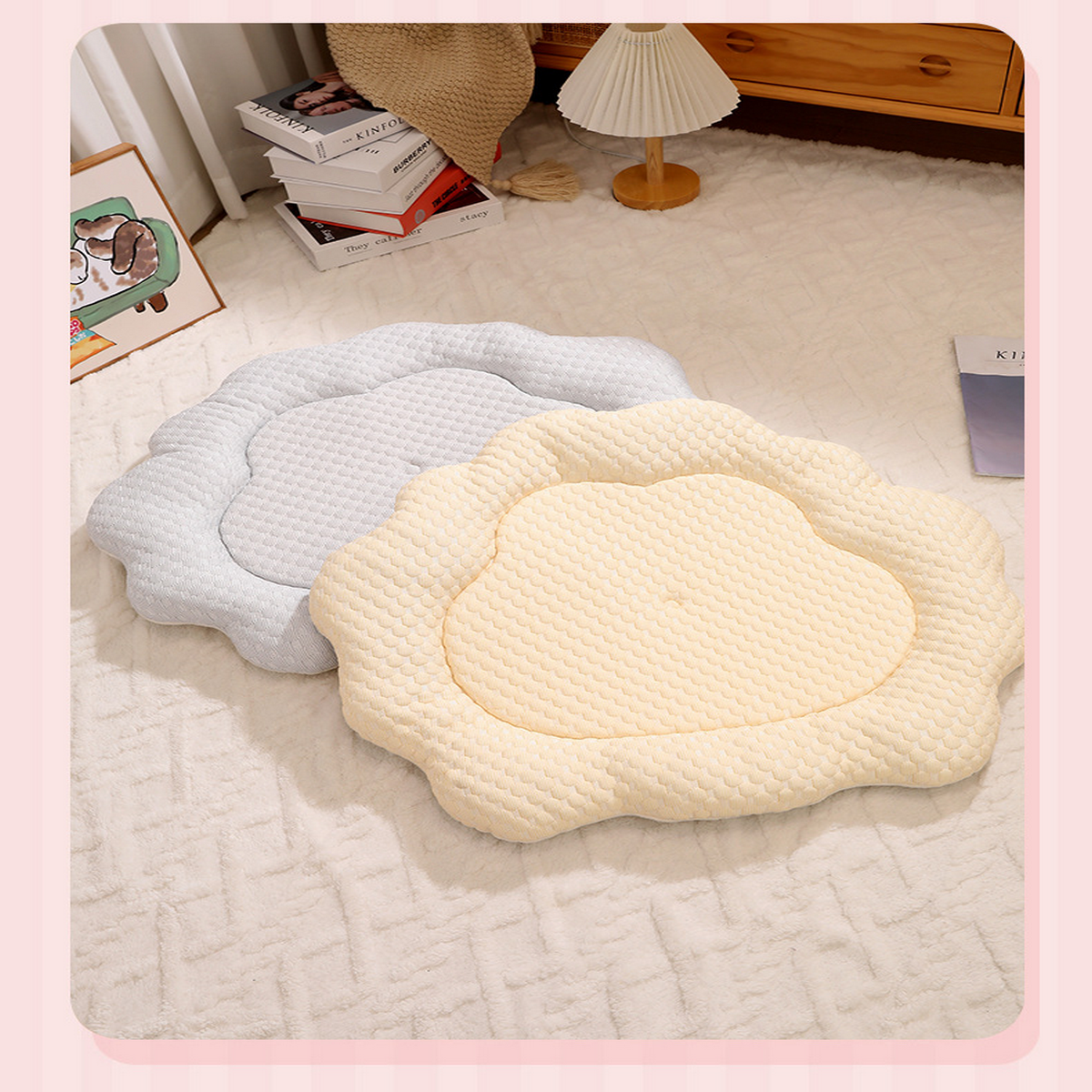 Cooling Pet Bed Mat – All Season Dog Cat Nest_CWMM7926