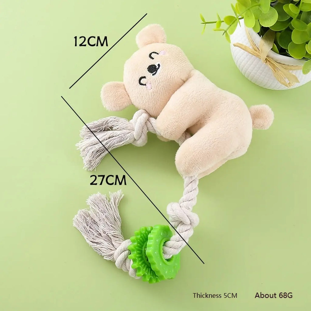 Durable Squeaky Dog Toy - Chew Resistant_CWMM5379