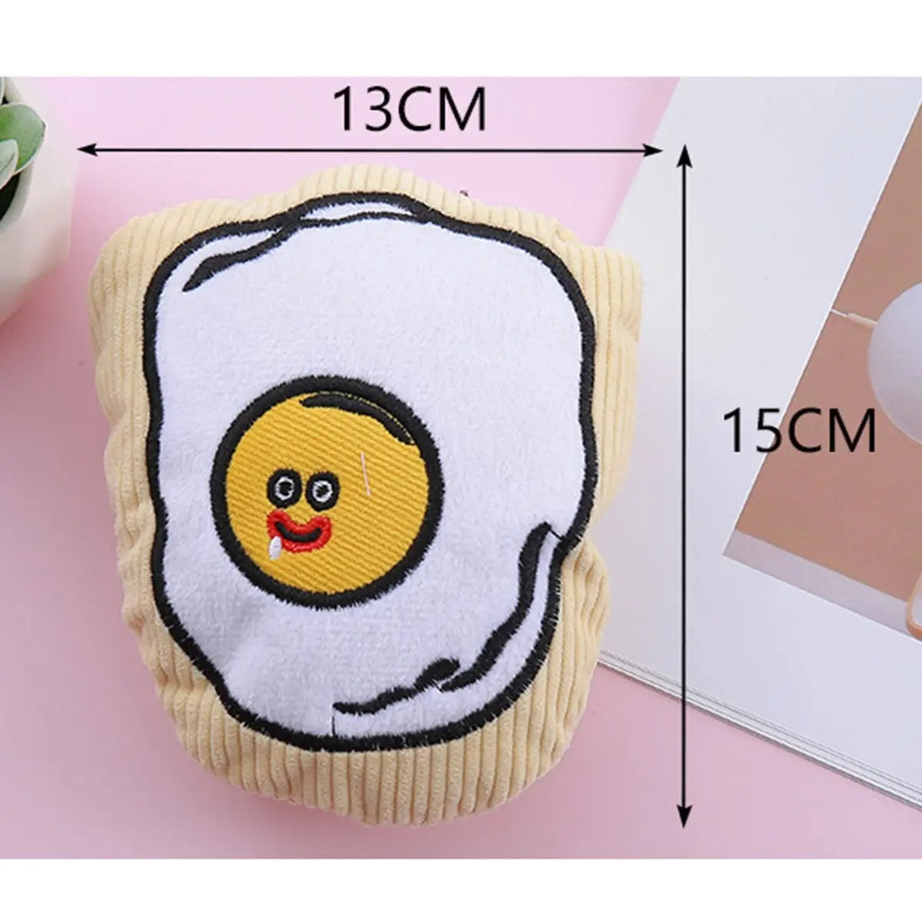 Corduroy cute companion toy, durable pet chew toy_CWMM5483