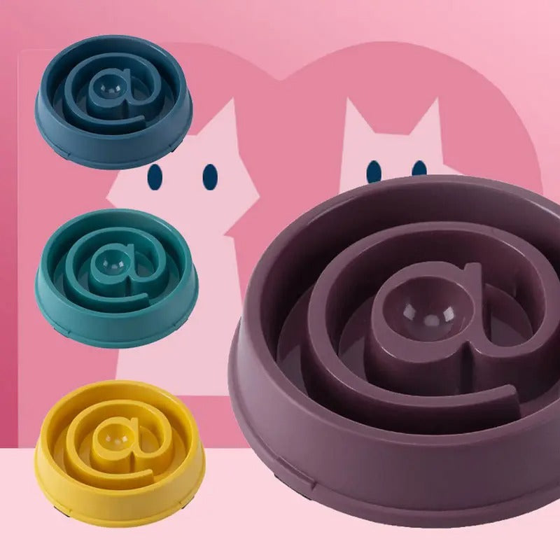 Slow Feeder Pet Dog/Cat Bowl, Anti-Choking_CWMM5229