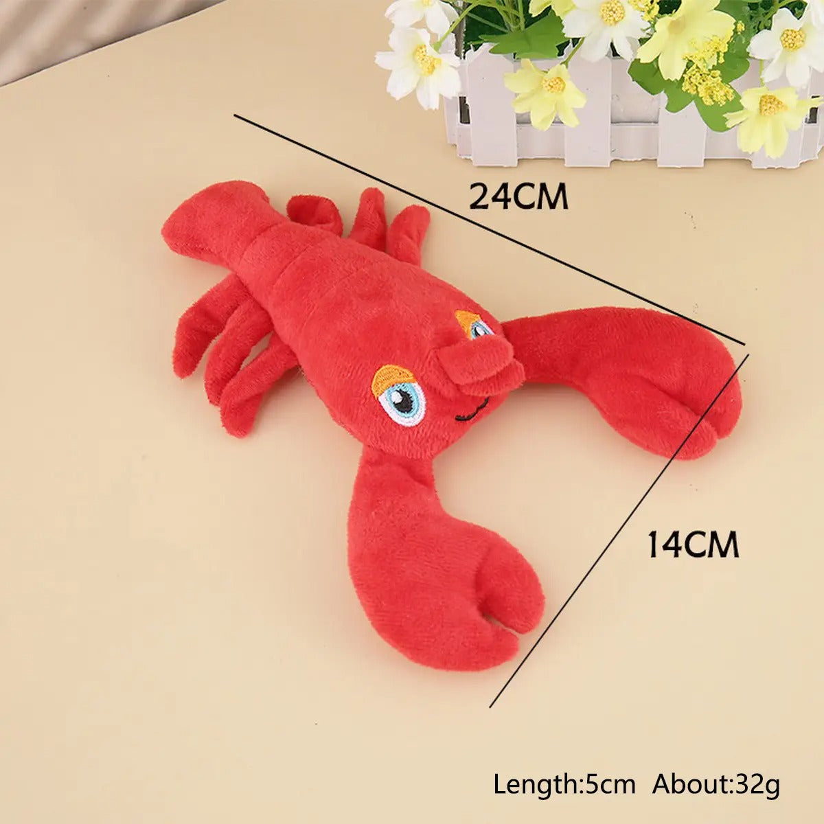 Cartoon animal plush toys, suitable for small dogs_CWMM5429