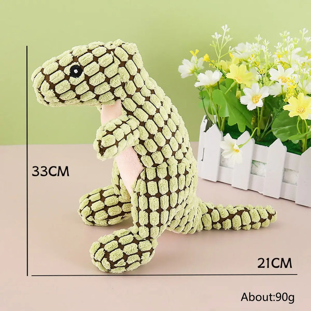 Corn Velvet Cute Dinosaur Pet Companion Toy_CWMM5430