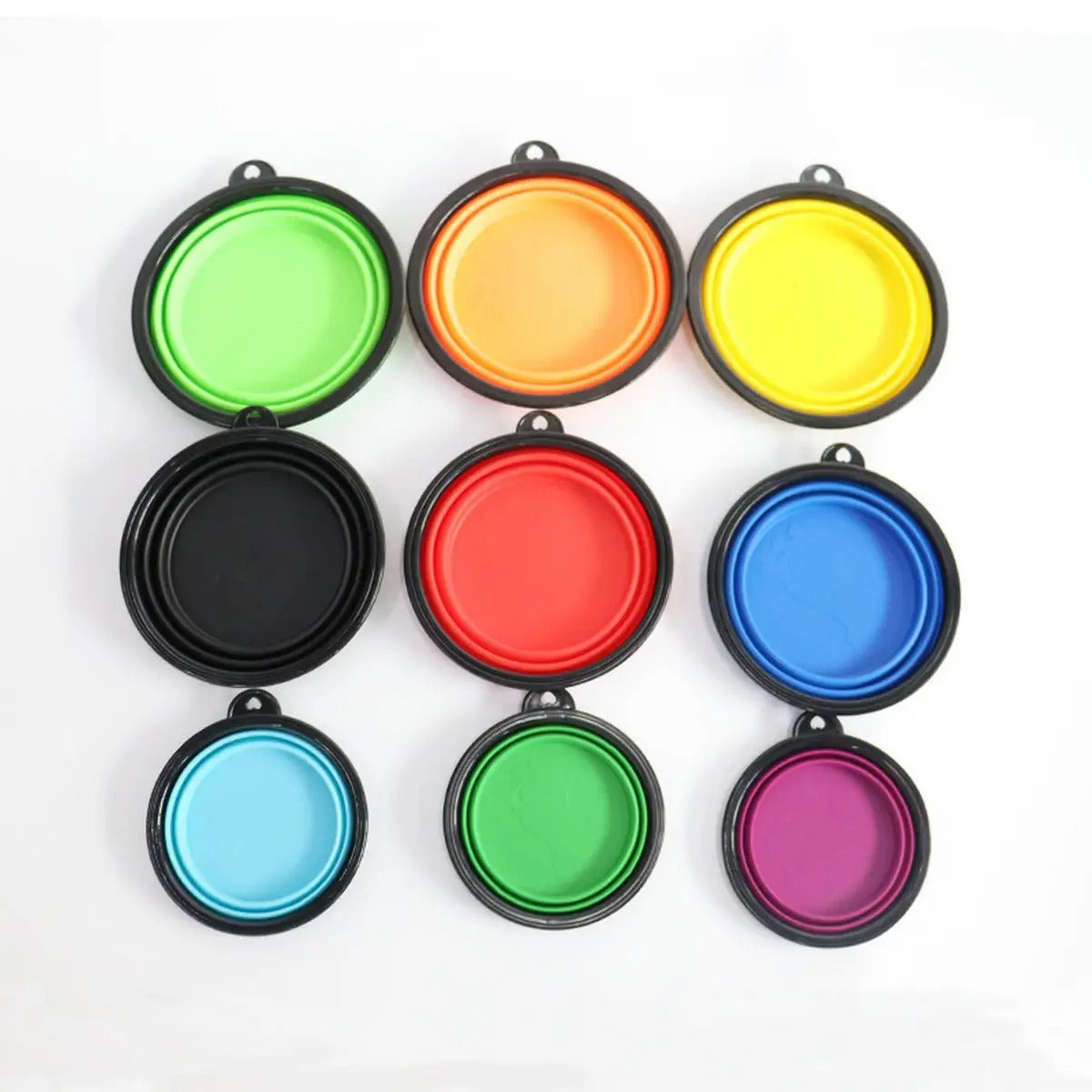 Travel Pet Bowl Collapsible Silicone Dog Feeder_CWMM6527
