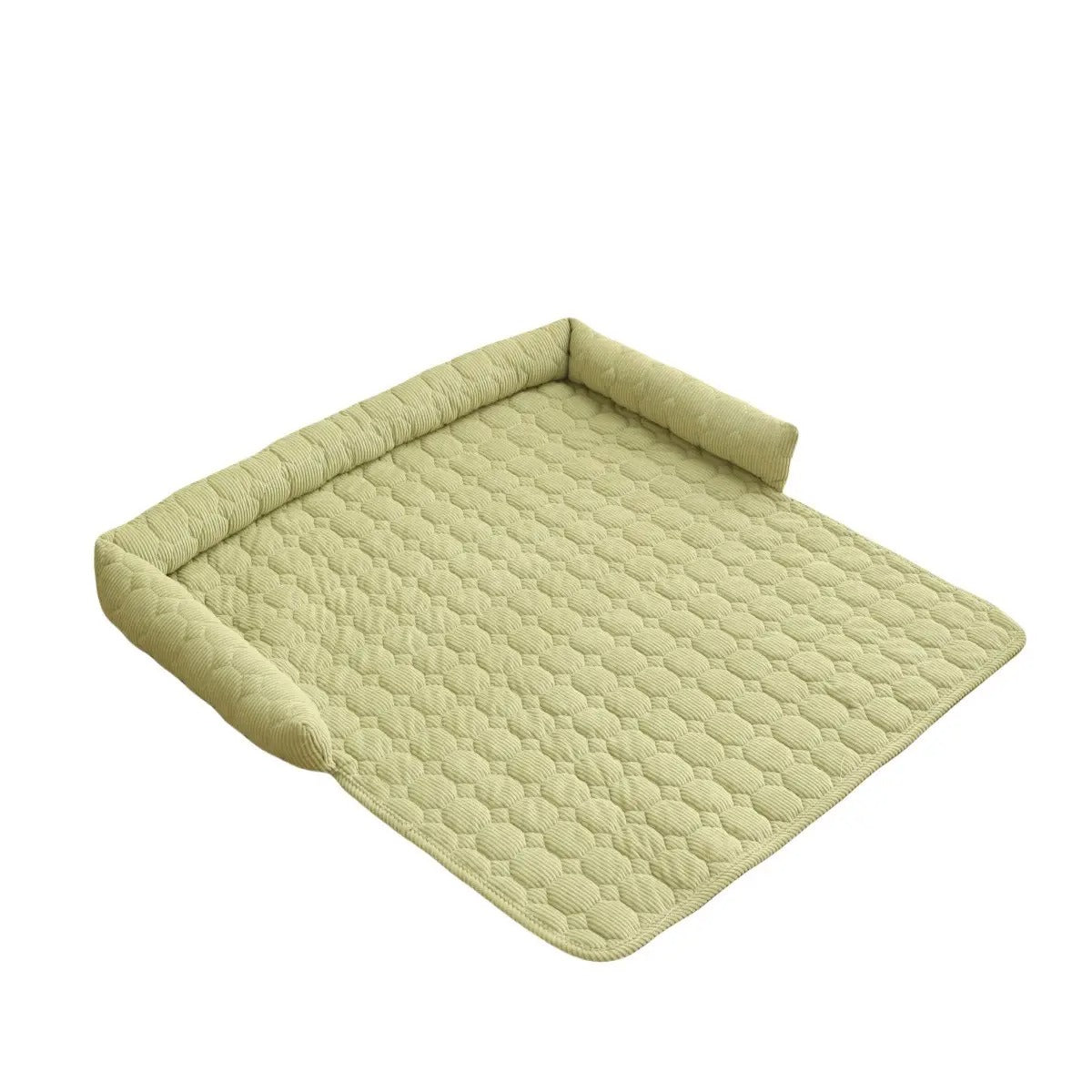 Corduroy Pet Sofa Cushion, Comfortable Dog Cat Bed_CWMM5273