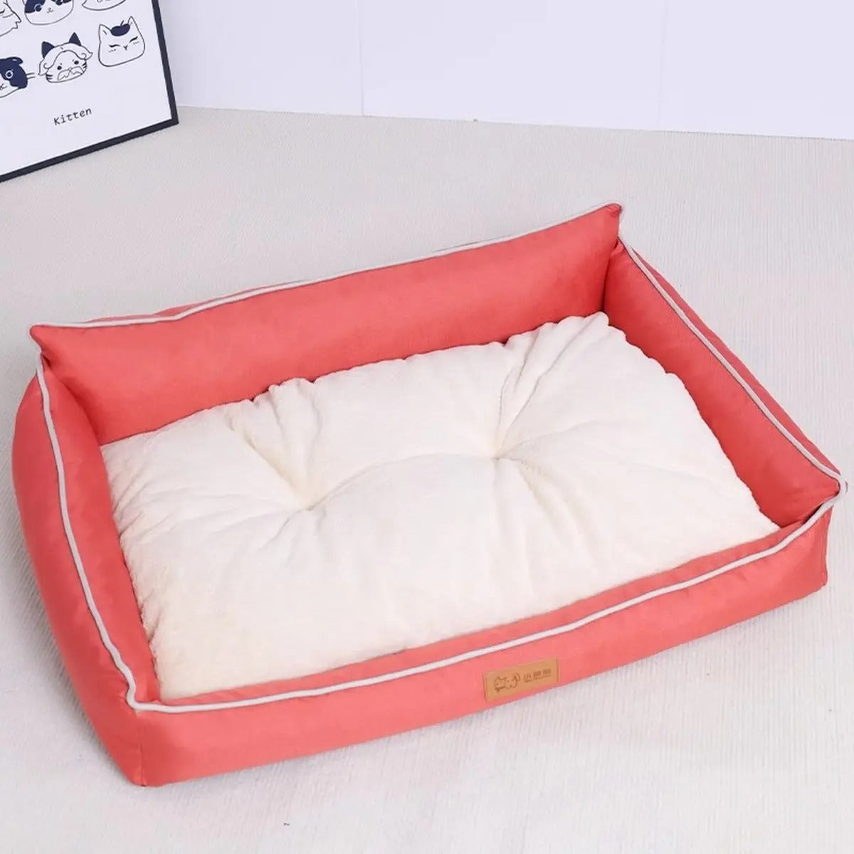 Antibacterial Dog Bed – Washable & All-Season_CWASC2584