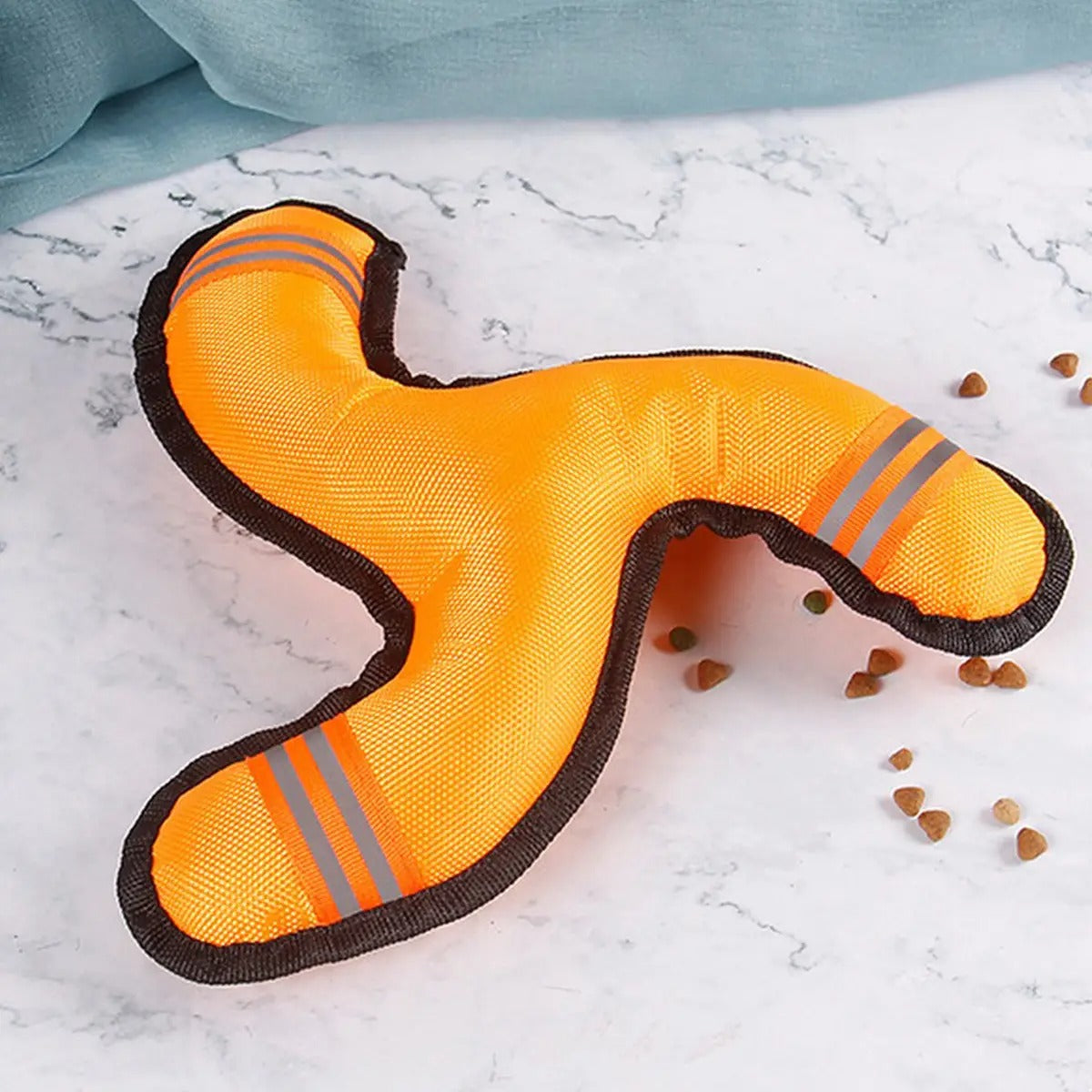 Oxford cloth triangle boomerang, pet training toy_CWMM5458