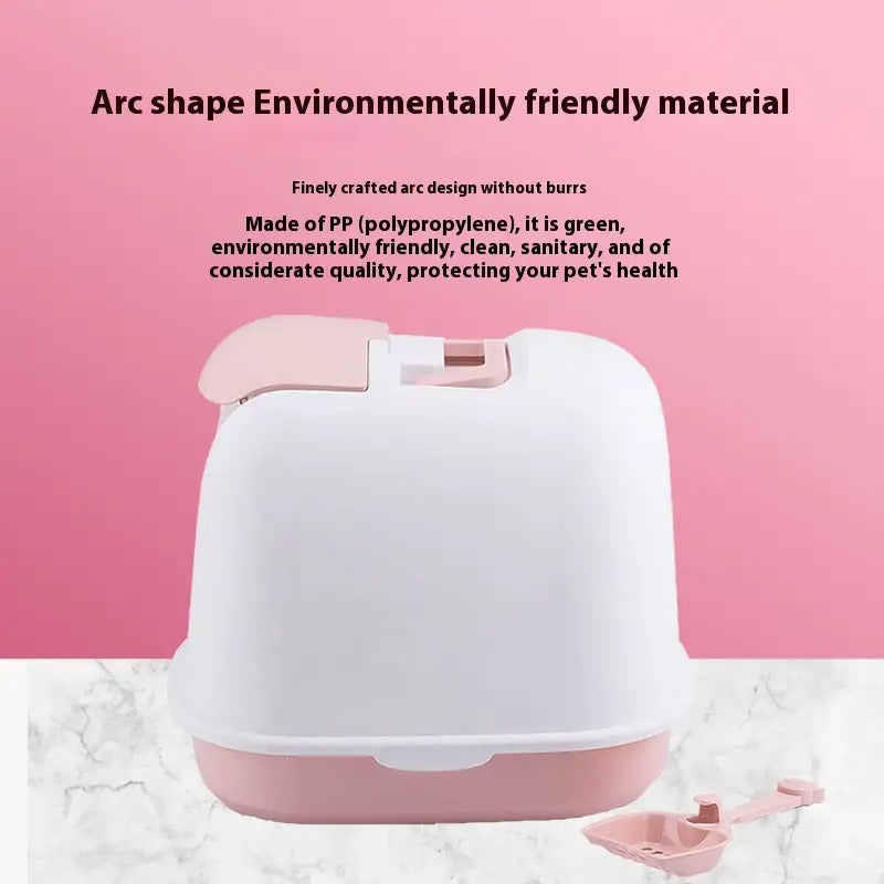 Extra-Large Enclosed Cat Litter Box, Odor Control_CWMM5240