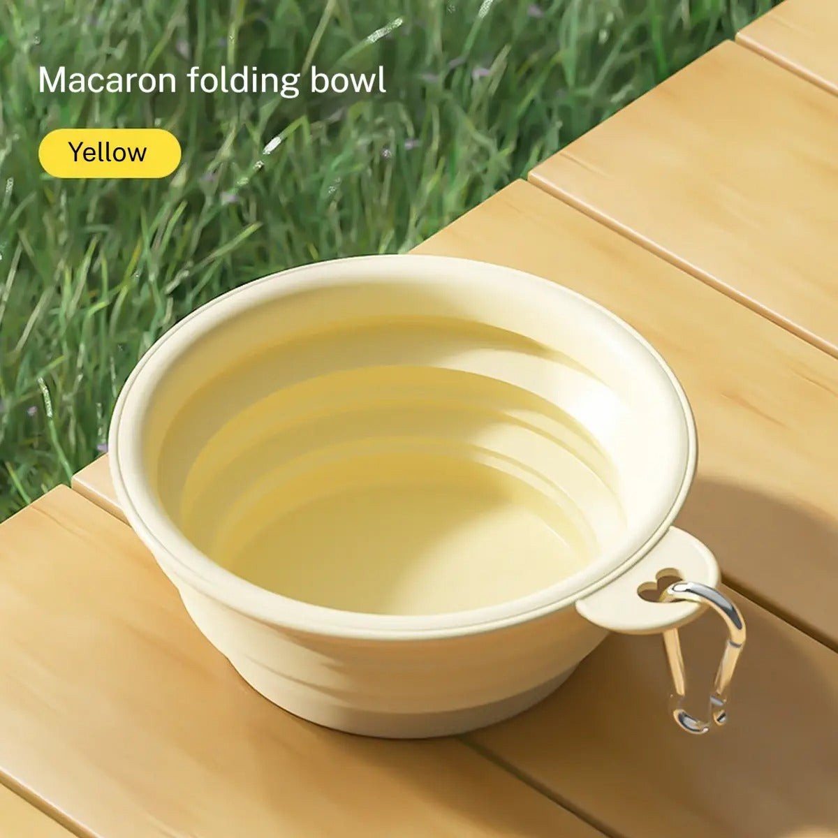 Travel Dog Water Food Bowl Collapsible_CWMM6222