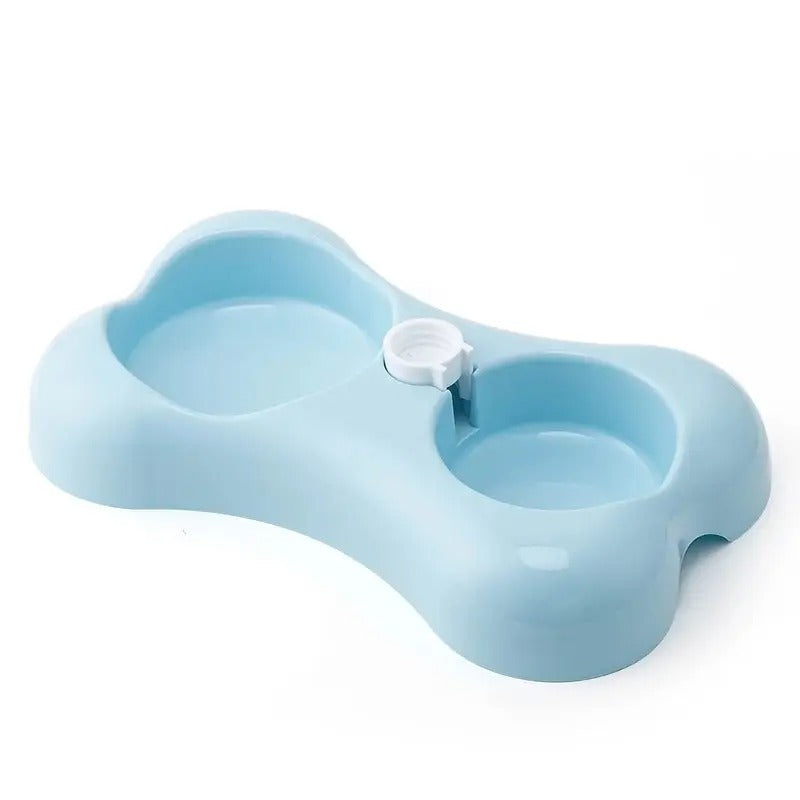 Dog Cat Pet Bowl, Double Use, Automatic Watering_CWMM5210