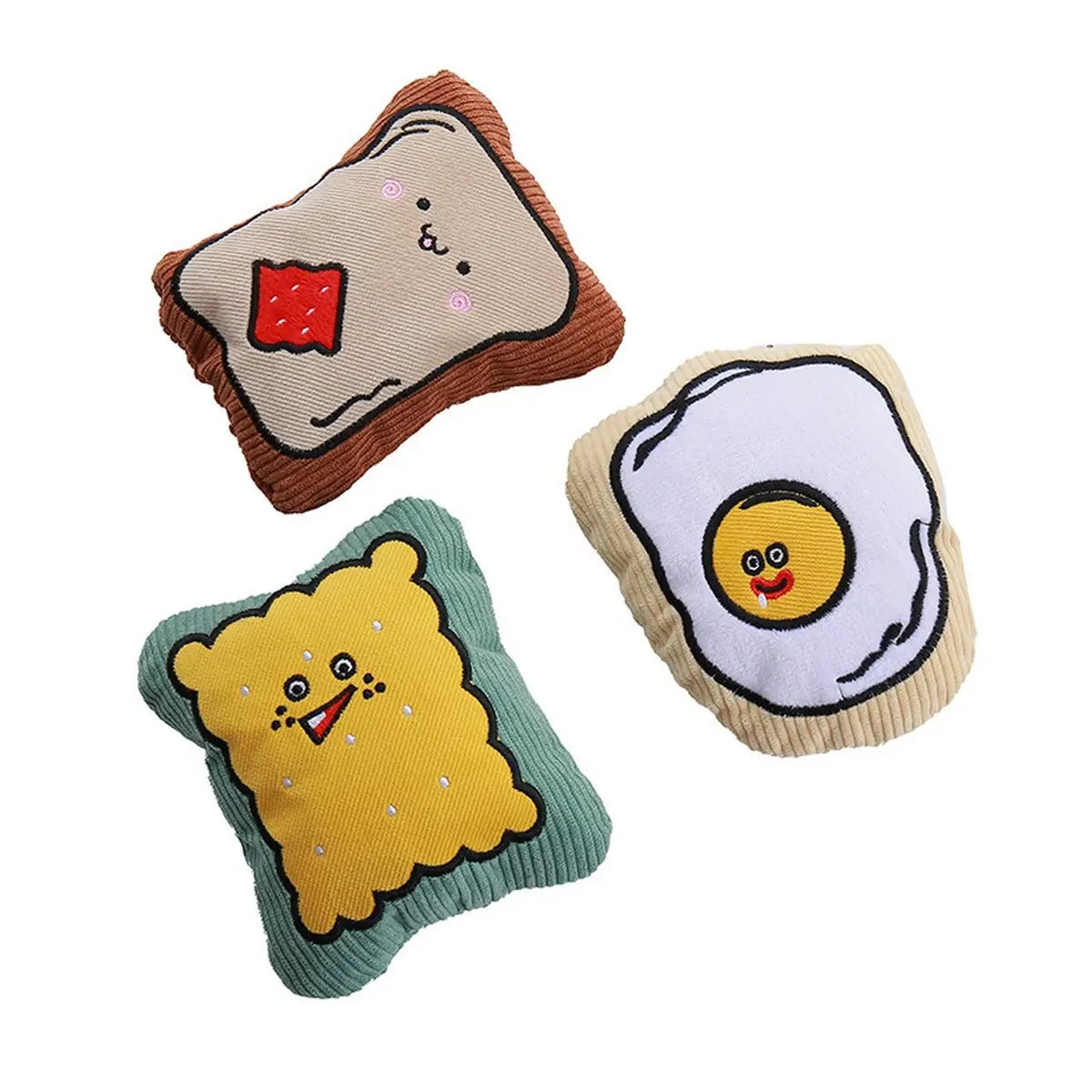 Corduroy cute companion toy, durable pet chew toy_CWMM5483