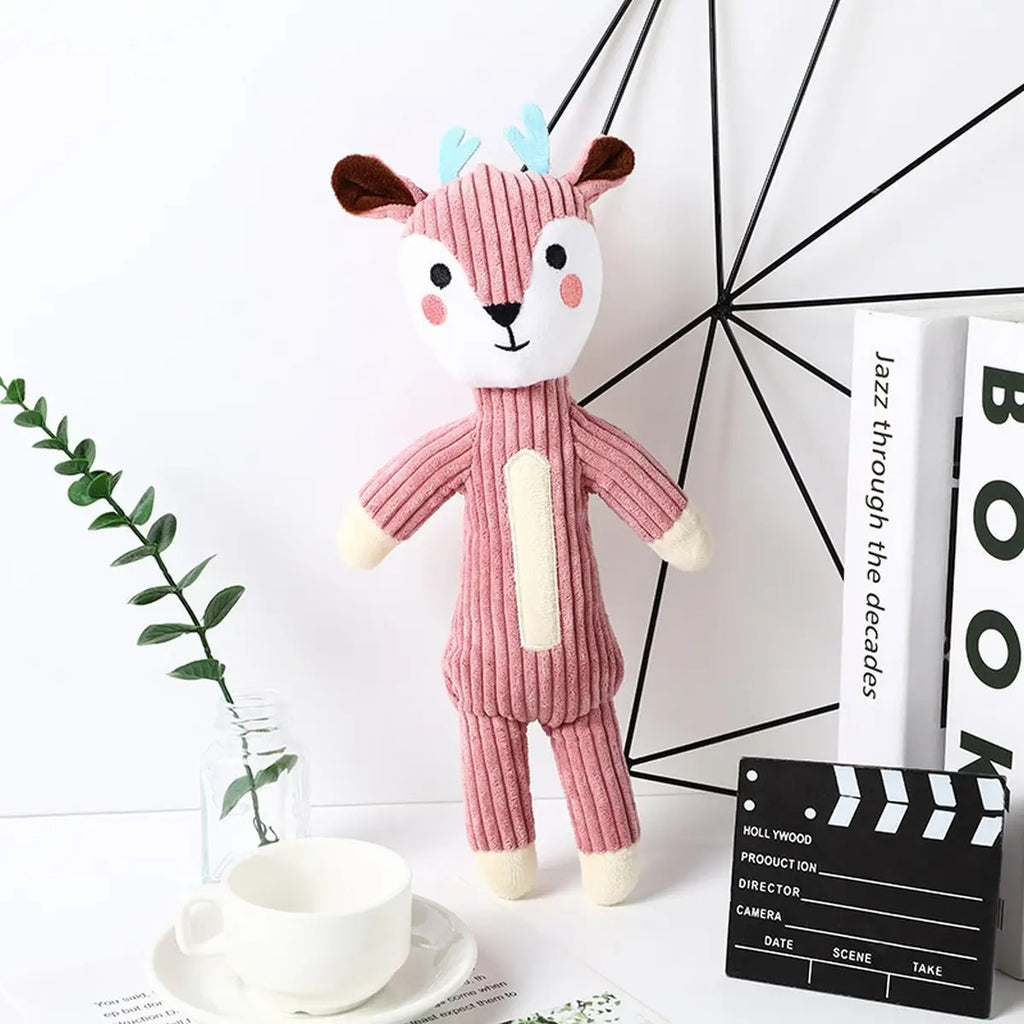 Cute Plush Squeaky Dog Toy, Fun Chew Toy for Pets_CWMM5381