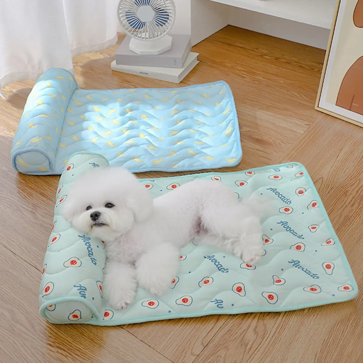 Cooling Pet Mat for Dogs – Summer Sleep Pad Bed_CWMM7273