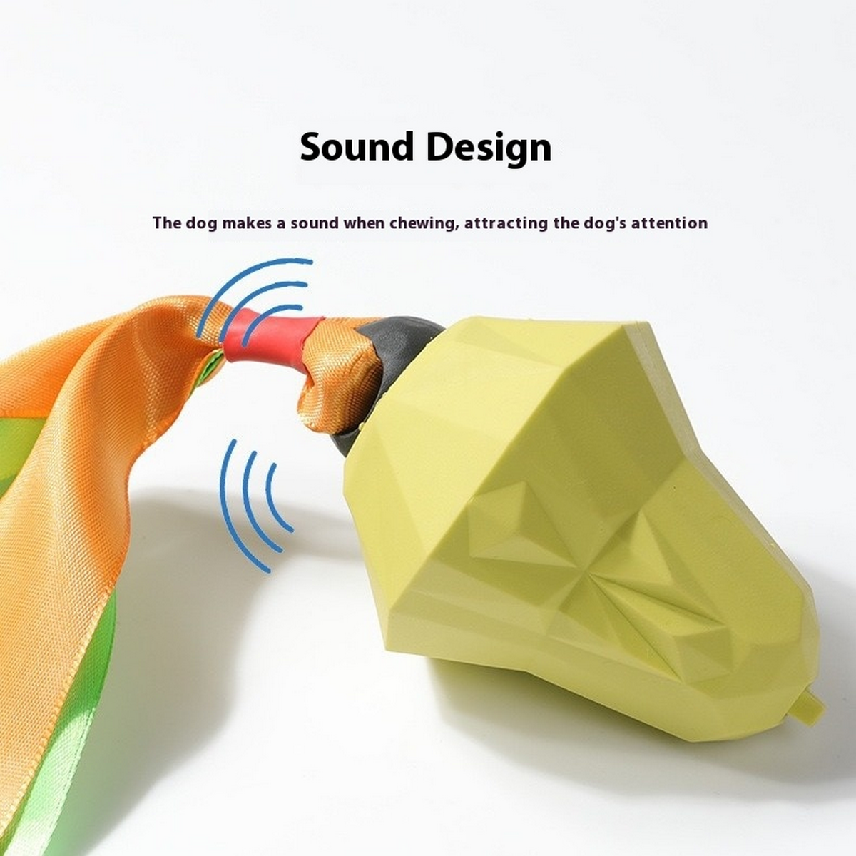 Fruit Rubber Dog Toy - Durable Chew Toy for Pets_CWMM7190