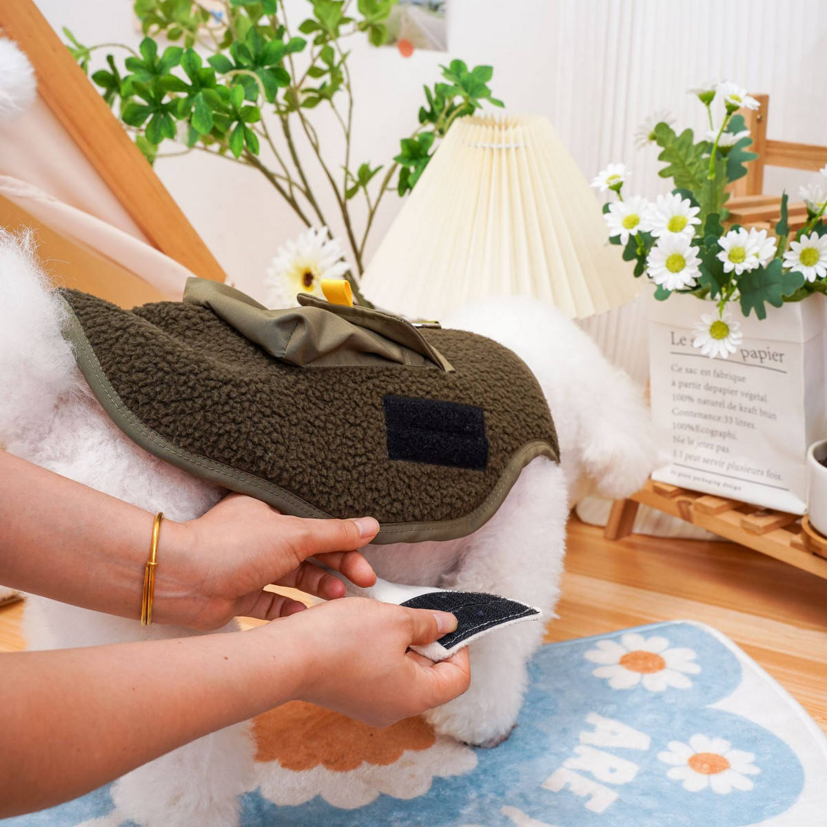 Dog & Cat Workwear Vest – 2-Leg Utility Coat_CWMM7339