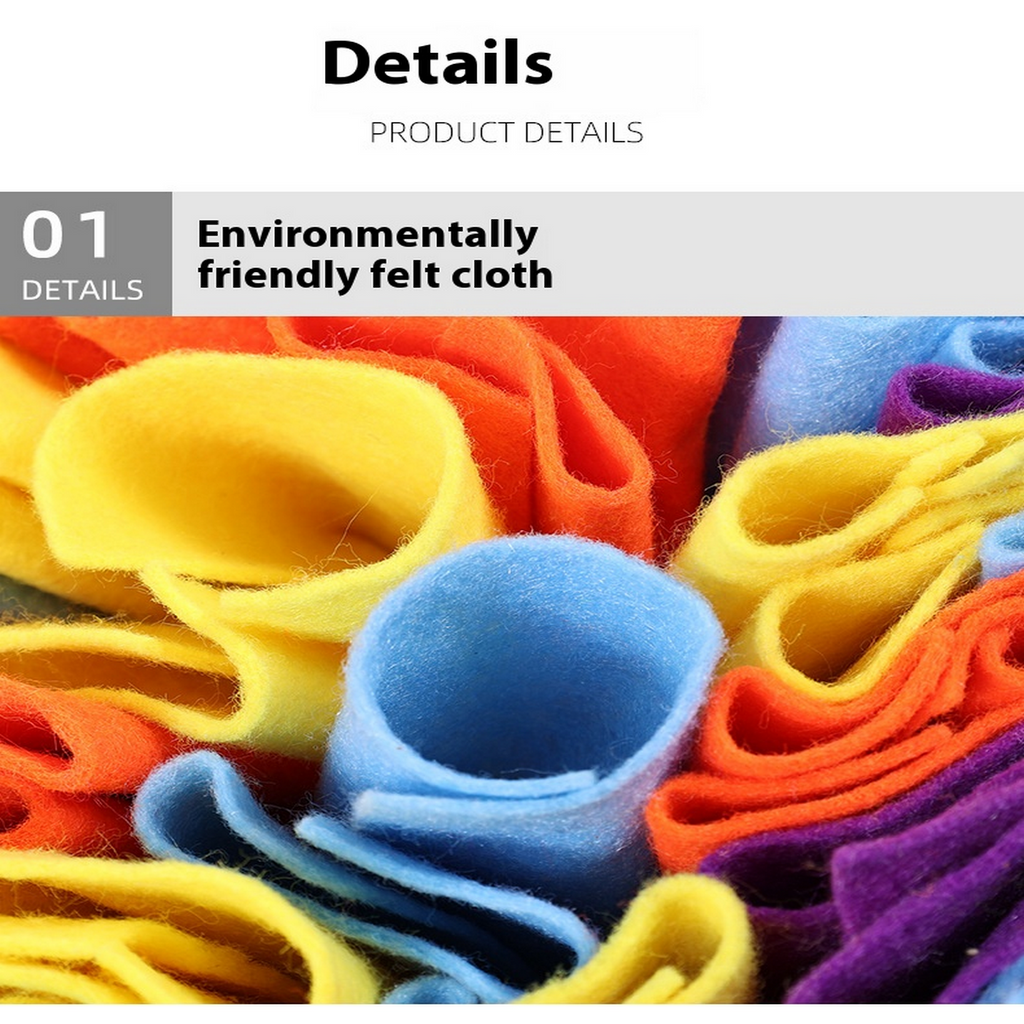 Dog Snuffle Mat Feeder Toy – Anti-Choke & Chew_CWMM6738