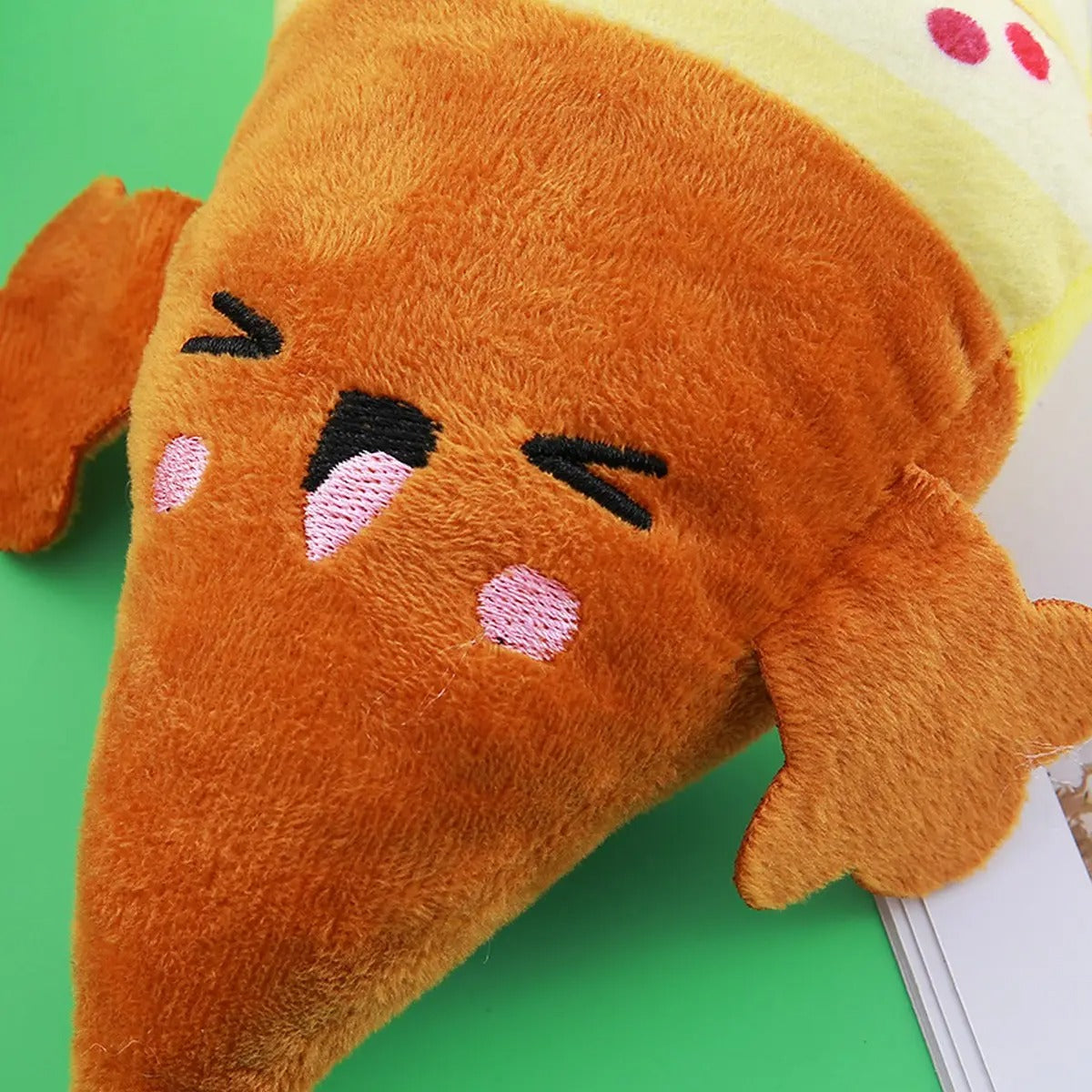 Cute Printed Plush Dog Chew Toy for Stress Relief_CWMM5454