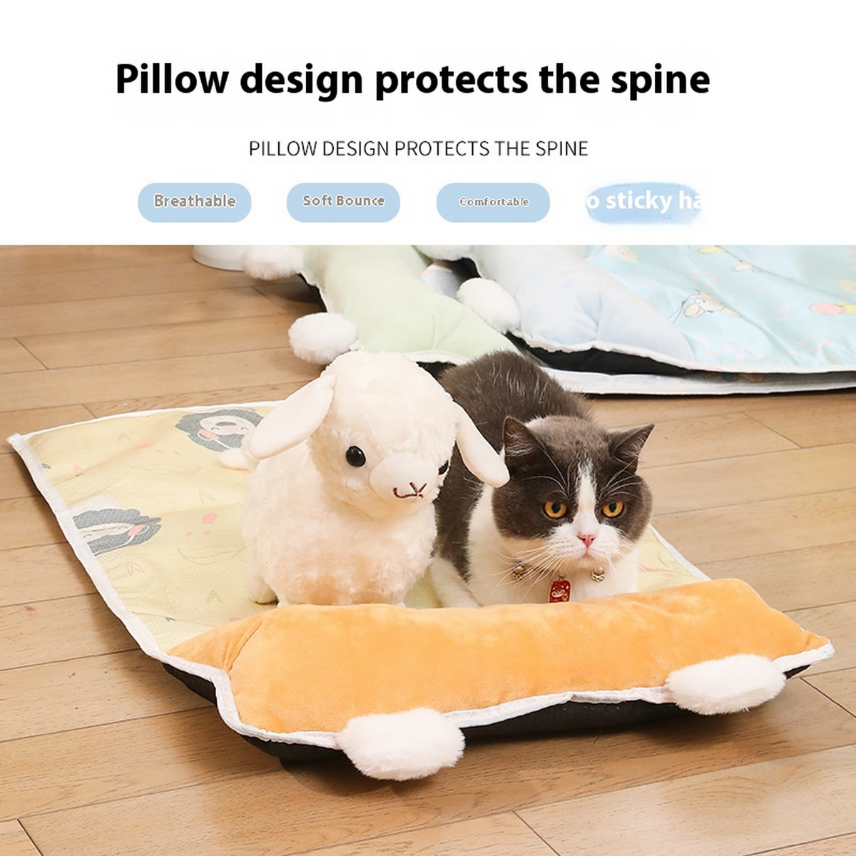 Cooling Pet Bed – Ice Silk Nest for Dogs & Cats_CWMM7931