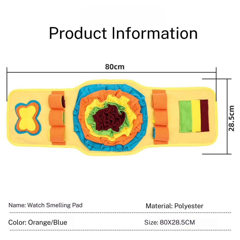 Dog Watch Snuffle Toy – Chew & Treat Puzzle Pad_CWMM6726