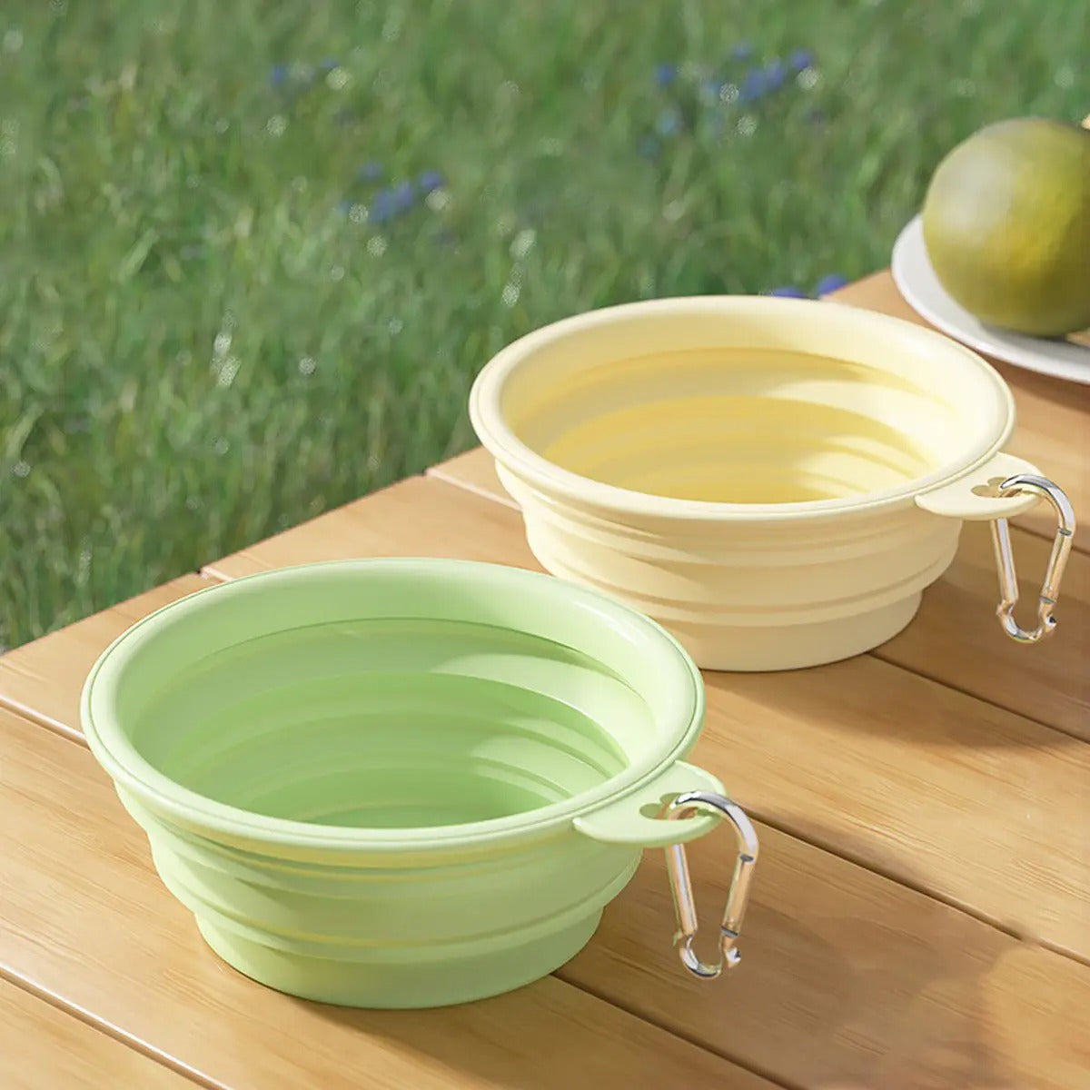 Travel Dog Water Food Bowl Collapsible_CWMM6222