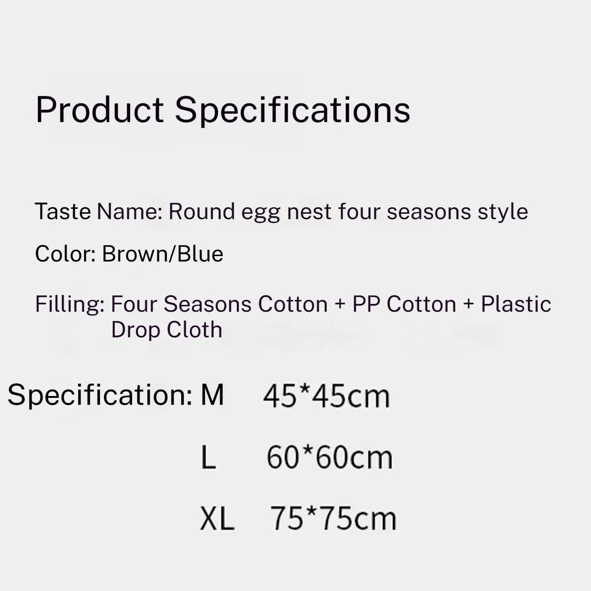 Cozy Dog Bed, Medium,Small Breeds, Soft Sleep Mat_CWMM7042