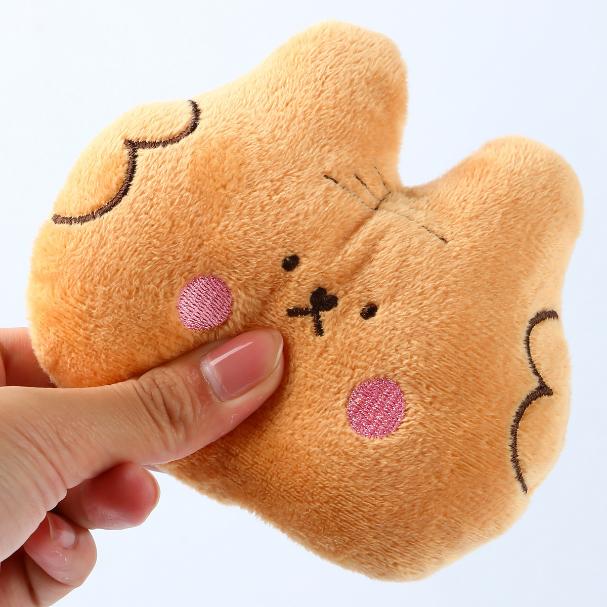 Dog Toy Set - 4 Squeaky Animal Heads_CWMM7171