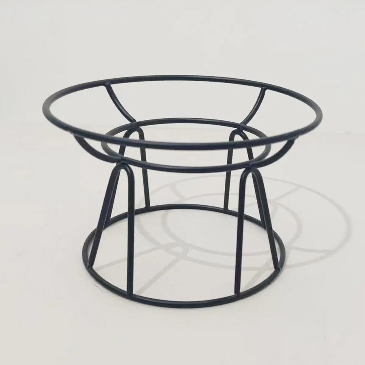 Fishbone Paw Ceramic Pet Bowl with Stand_CWMM5940