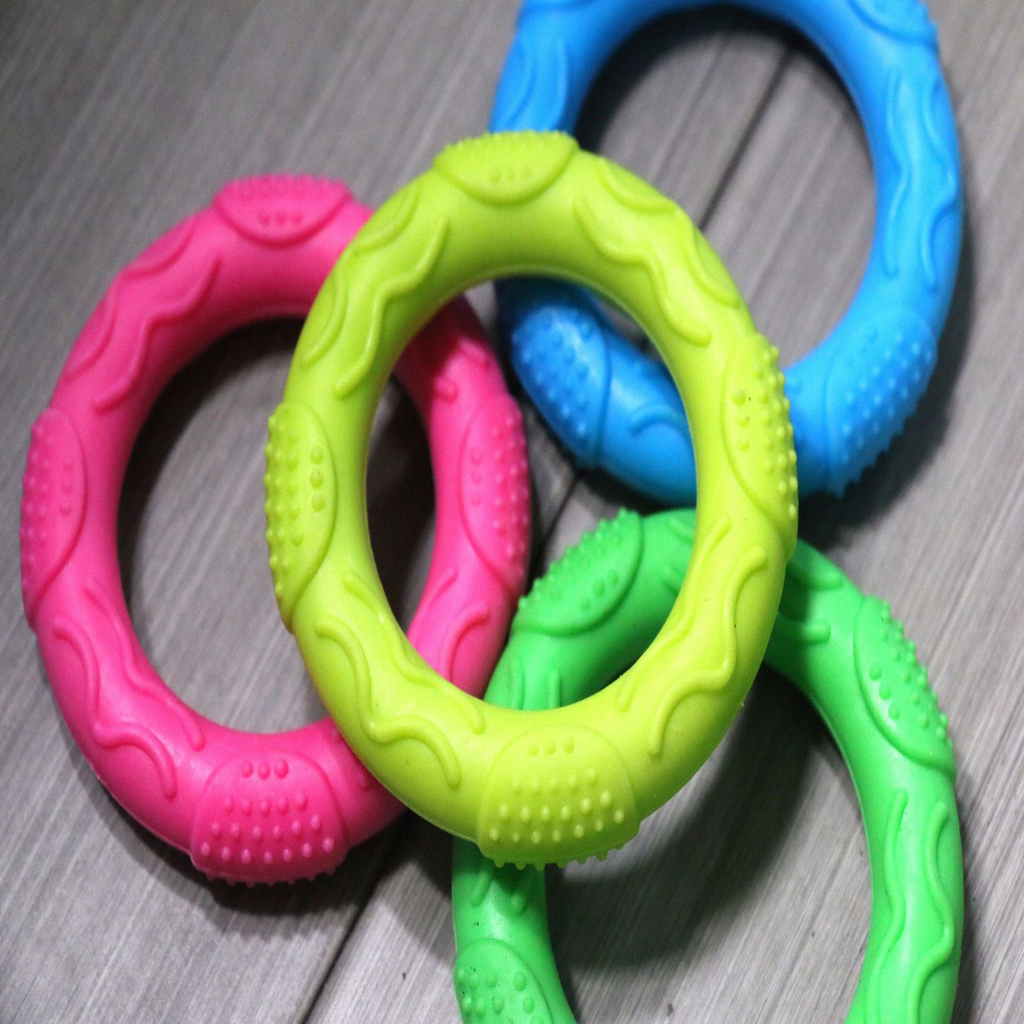 Durable TPR Chew Toy - Teeth Cleaning for Dogs_CWMM7221