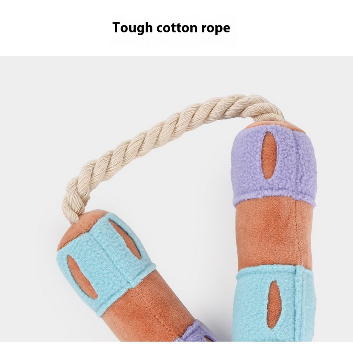 Dog educational food hiding nunchaku sound toy_CWMM6732