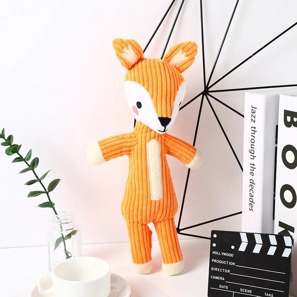 Cute Plush Squeaky Dog Toy, Fun Chew Toy for Pets_CWMM5381