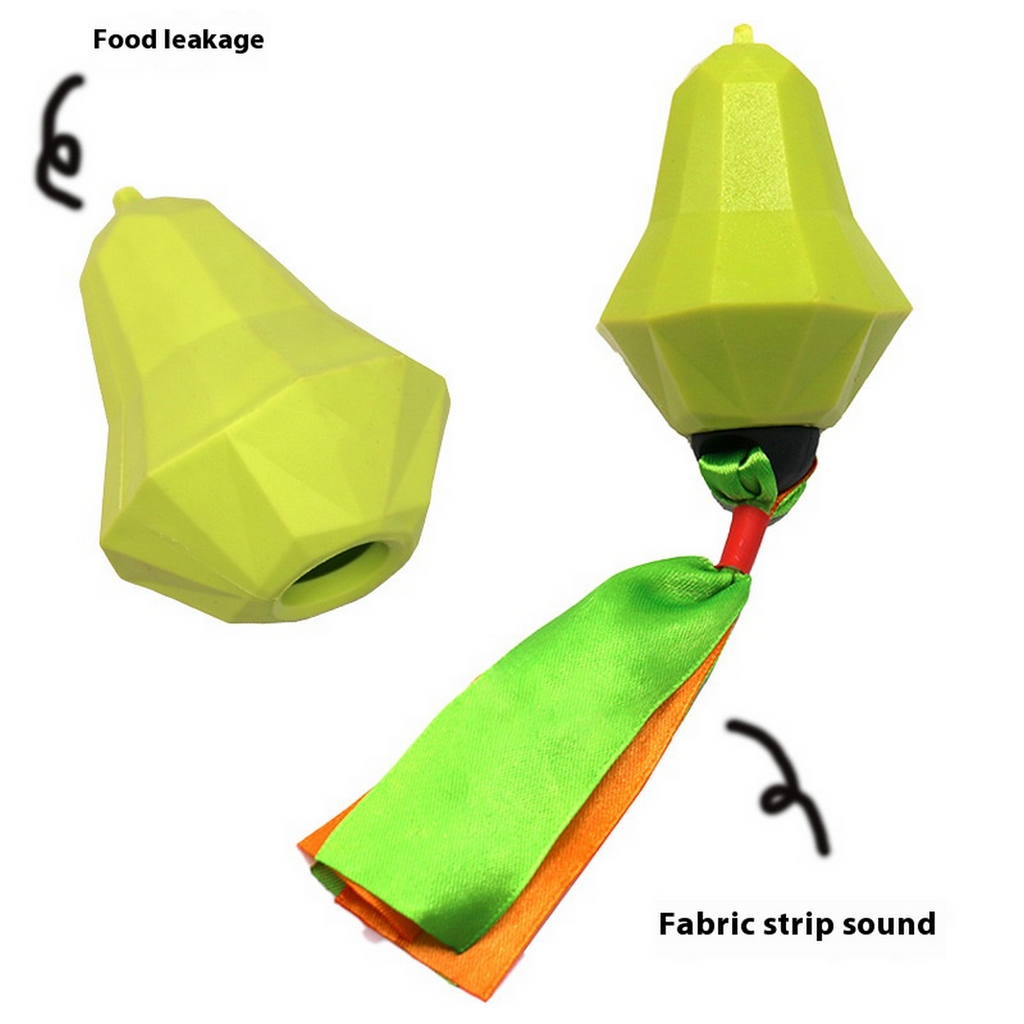 Fruit Rubber Dog Toy - Durable Chew Toy for Pets_CWMM7190