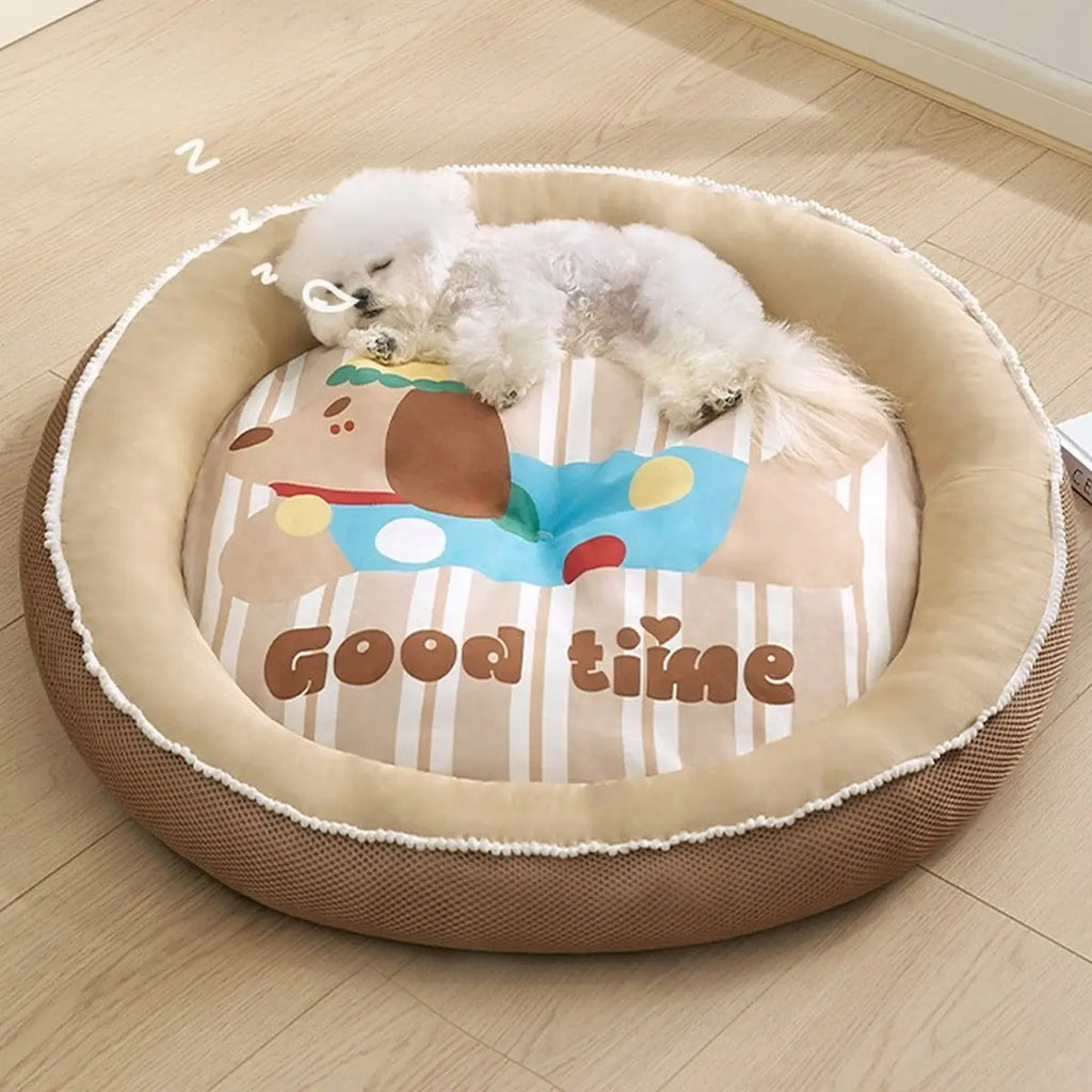 Cozy Dog Bed, Medium,Small Breeds, Soft Sleep Mat_CWMM7042