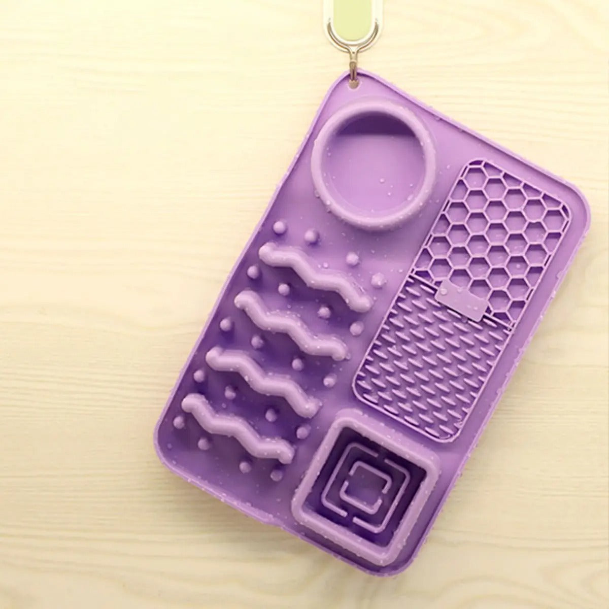 Cat Dog Food Licking Mat Silicone Slow Feed Pad_CWMM6530