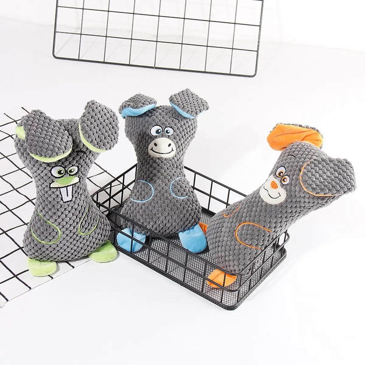 Corn Plush Squeaky Toy, Fun for Cats & Dogs_CWMM5498