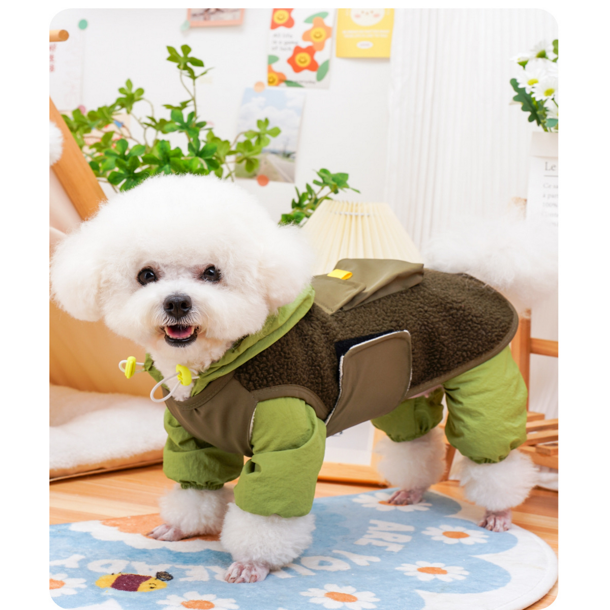 Dog & Cat Workwear Vest – 2-Leg Utility Coat_CWMM7339