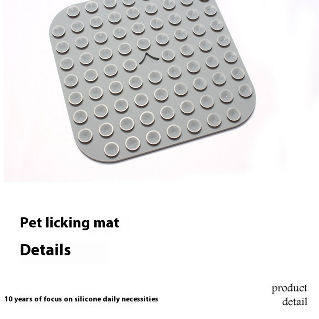 4-Grid Dog Lick Mat – Silicone Slow Feeder Pad_CWMM6907