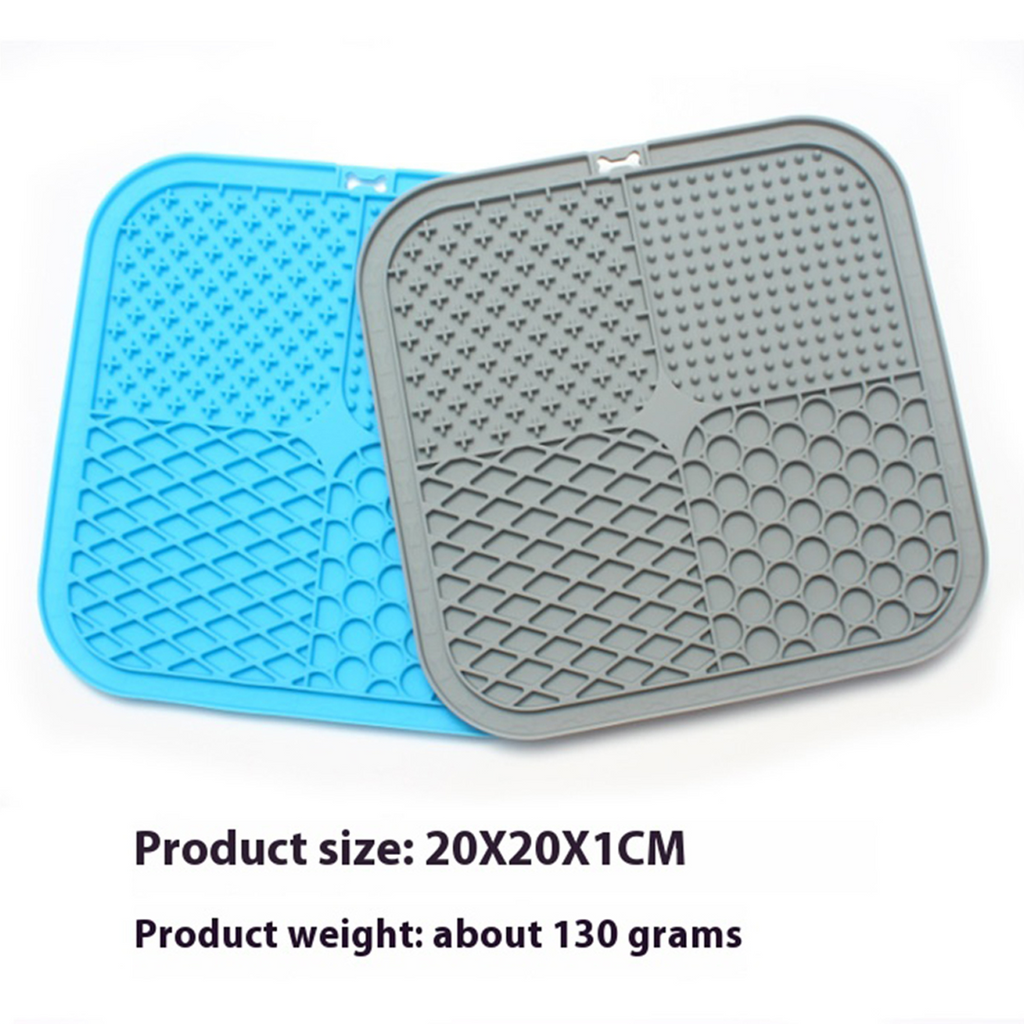 4-Grid Dog Lick Mat – Silicone Slow Feeder Pad_CWMM6907