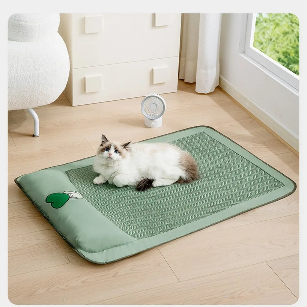 Cooling Summer Pet Bed Mat for Small Dogs & Cats_CWMM7030