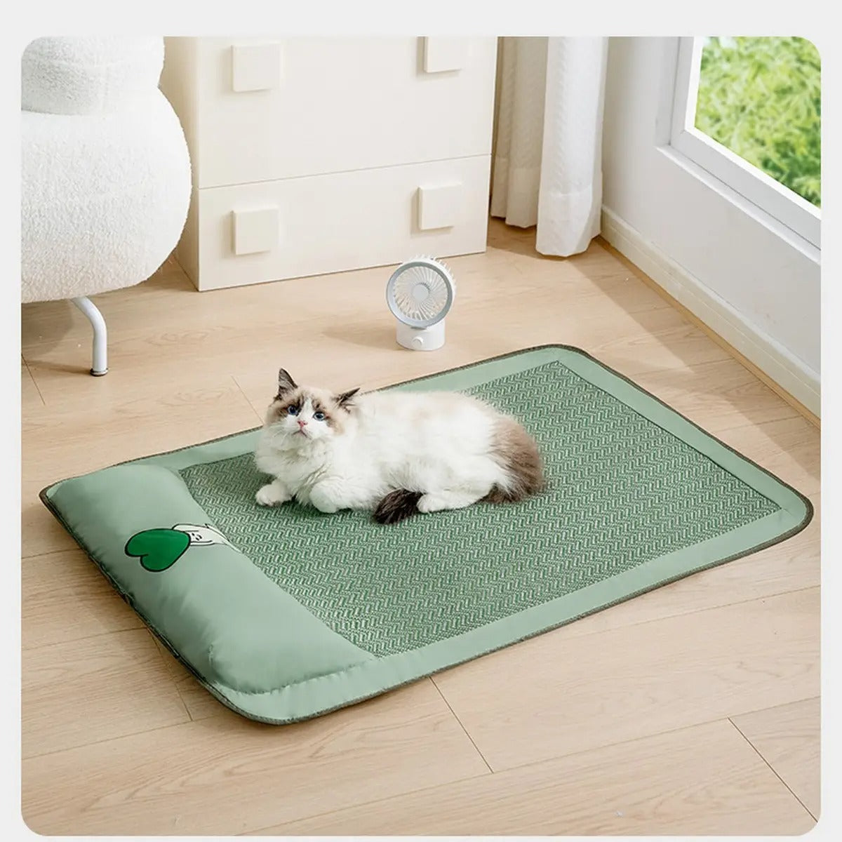 Cooling Summer Pet Bed Mat for Small Dogs & Cats_CWMM7030