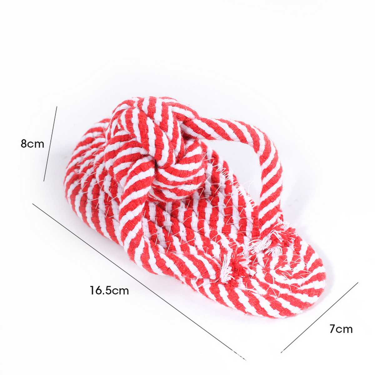 Candy Color Rope Dog Toy – Slipper Design_CWMM8029