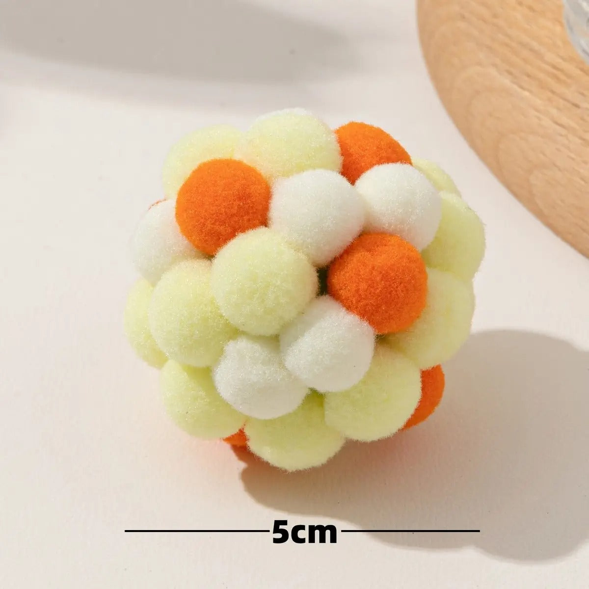 Colorful Cat Pom Balls – Chase & Play Fun_CWMM6811