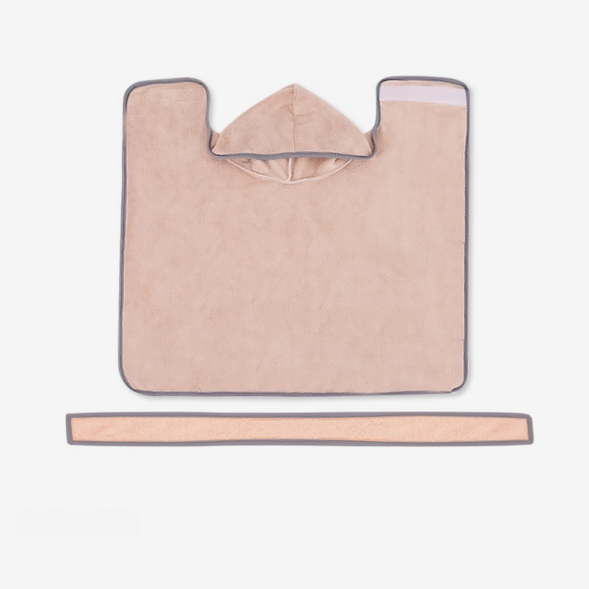 Coral Fleece Pet Bathrobe – Soft and Absorbent_CWMM7484